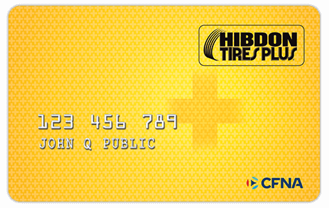 hibdon tires credit card bill pay