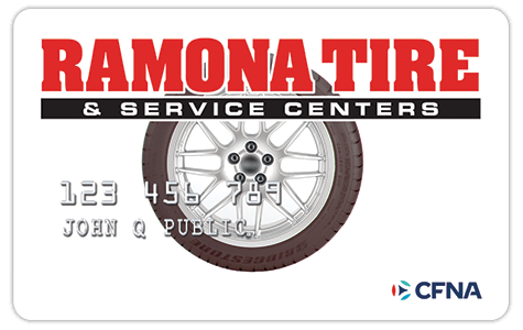Ramona Tire & Service Centers Credit Card | CFNA