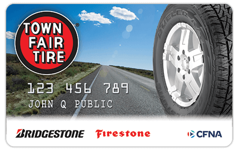 Town Fair Tire Credit Card | CFNA