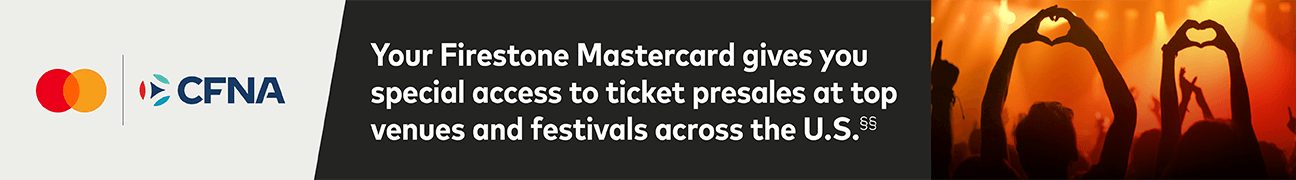Mastercard gives you special access to ticket presales at top venus and festivals across the US