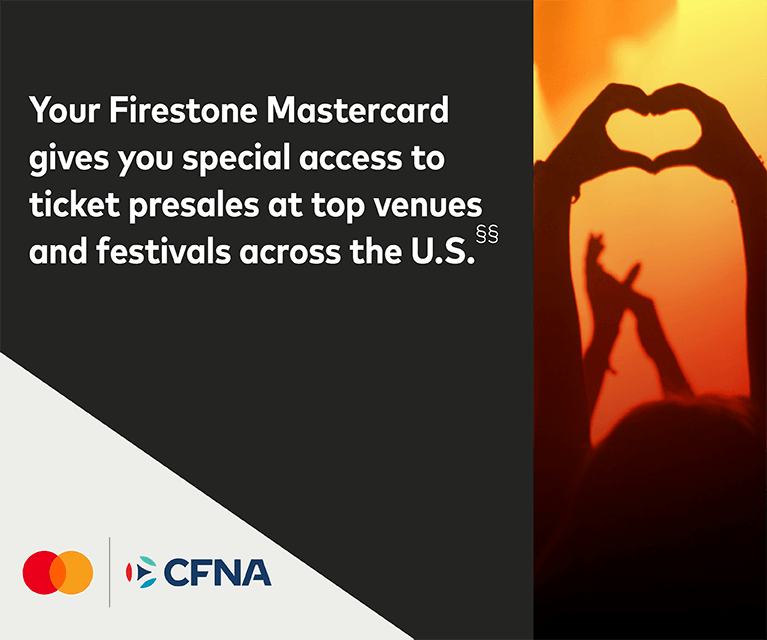 Mastercard gives you special access to ticket presales at top venus and festivals across the US